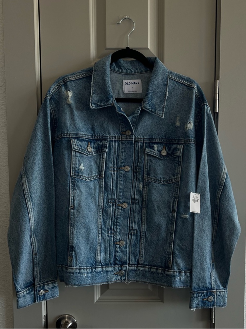 Old Navy Light Blue Denim Jacket with Tag